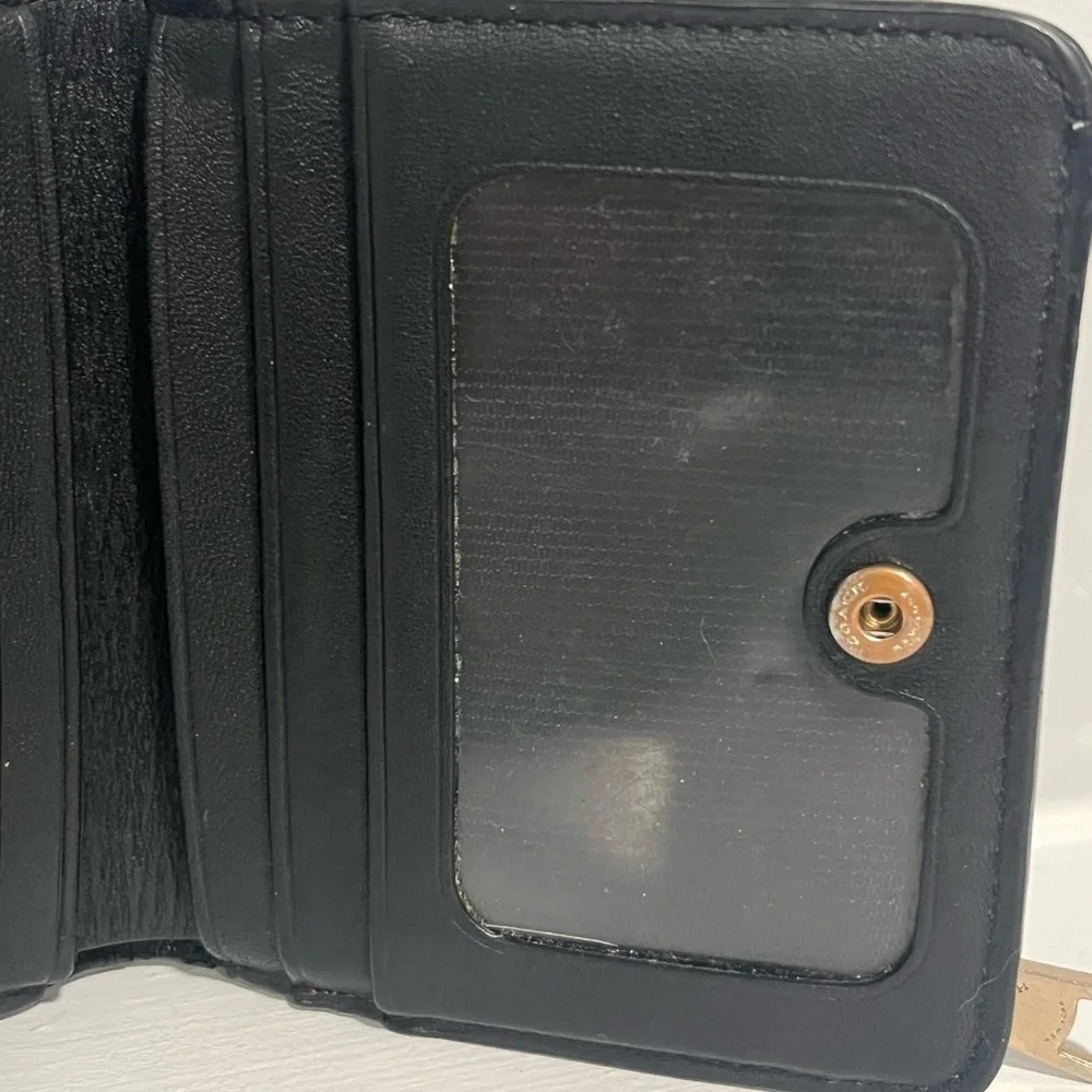 Coach Crossgrain Leather Billfold Wallet – Black - Picture 9 of 12